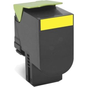 Lexmark 80C2HY0 nr. 802HY toner cartridge geel hoge capaciteit (origineel)