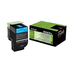 Lexmark 80C2XCE  cyan Toner