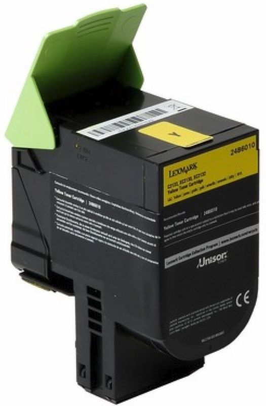 Lexmark XC2132 Y tonercartridge 1 stuk(s) Origineel Geel