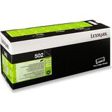 Lexmark 502E tonercartridge 1 stuk(s) Origineel Zwart