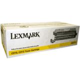 Lexmark C912, C910 14K gele tonercartridge