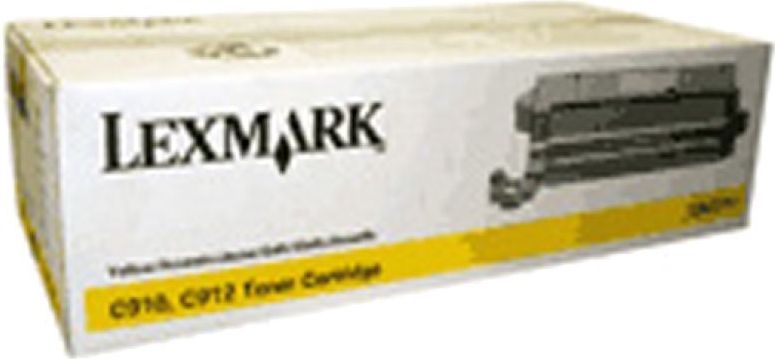Lexmark C912, C910 14K gele tonercartridge