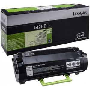 Lexmark 512H (51F2H00) toner zwart hoge capaciteit (origineel)