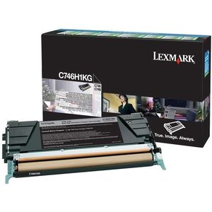 Lexmark C746H1KG toner zwart (origineel)