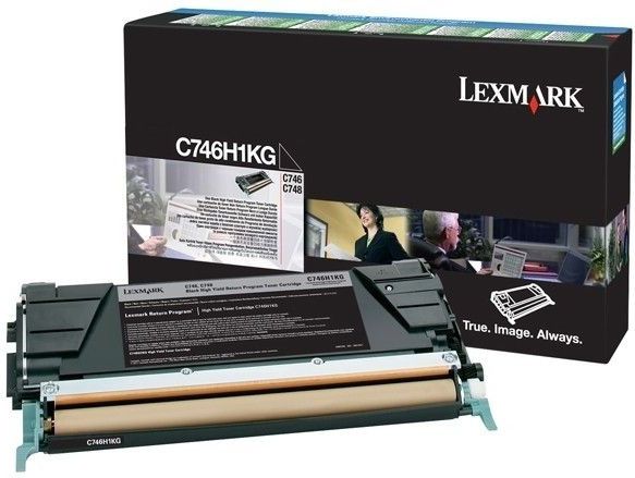 Lexmark C746H6KG tonercartridge 1 stuk(s) Origineel Zwart