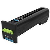 CX860dte/dtfe/de Lexmark Original Toner - cyan (72K20C0) für CS820de/dtfe/dte, CX820de/dtfe, CX825de/dte/dtfe