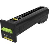 Lexmark 72K20Y0 toner geel (origineel)