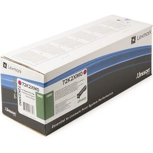 Lexmark 72K2XM0 toner cartridge magenta extra hoge capaciteit (origineel)