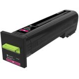 Lexmark 72K2XME tonercartridge 1 stuk(s) Origineel Magenta