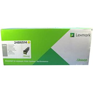 Lexmark 24B6514 tonercartridge 1 stuk(s) Origineel Geel