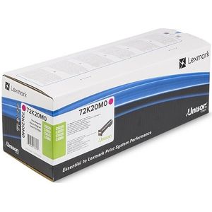 Lexmark 72K20ME tonercartridge 1 stuk(s) Origineel Magenta