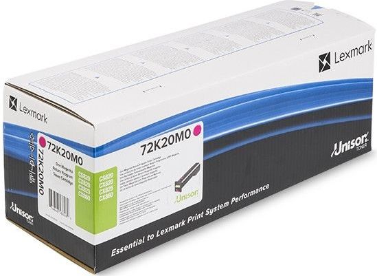 Lexmark 72K20ME tonercartridge 1 stuk(s) Origineel Magenta