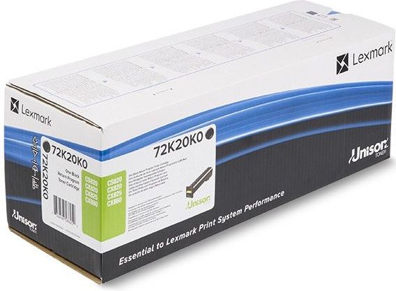 Lexmark 72K20KE tonercartridge 1 stuk(s) Origineel Zwart