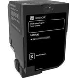 Toner Lexmark 74C20K0 Black