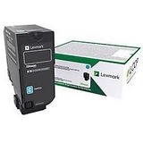 Lexmark 84C2HC0 toner cyaan extra hoge capaciteit (origineel)