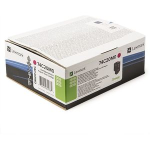 Lexmark 74C20M0 toner magenta (origineel)