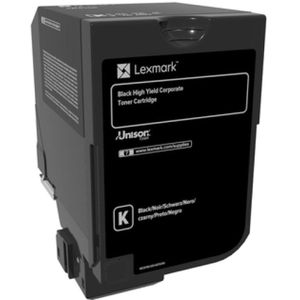 Lexmark 74C2HK0 toner zwart extra hoge capaciteit (origineel)