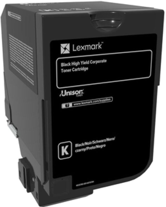 Lexmark 84C2HKE tonercartridge 1 stuk(s) Origineel Zwart