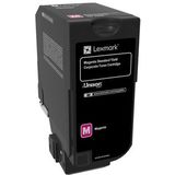 Lexmark 74C2SME tonercartridge 1 stuk(s) Origineel Magenta