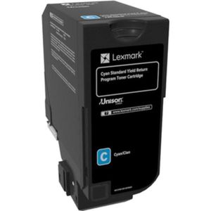 Lexmark 74C2SC0 tonercartridge 1 stuk(s) Origineel Cyaan