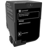 Lexmark 74C2SK0 toner zwart hoge capaciteit (origineel)