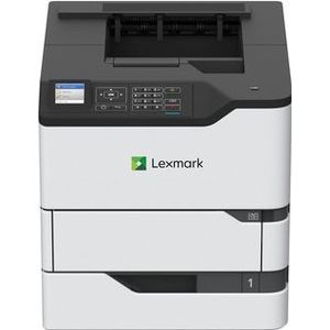 Lexmark MS823dn (Laser, Zwart-wit), Printer, Grijs, Zwart