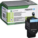 Lexmark 71B20C0 tonercartridge 1 stuk(s) Origineel Cyaan