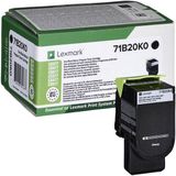 Lexmark 71B20K0 tonercartridge 1 stuk(s) Origineel Zwart