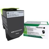 Lexmark Toner 71B20K0 Zwart