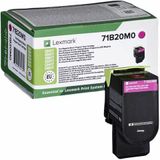 Lexmark 71B20M0 tonercartridge 1 stuk(s) Origineel Magenta