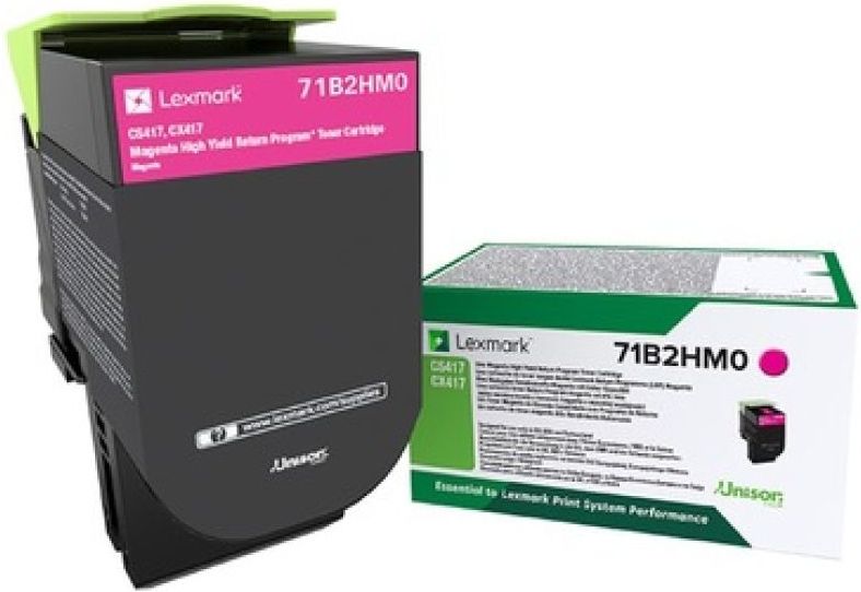 Lexmark 71B2HM0 tonercartridge 1 stuk(s) Origineel Magenta