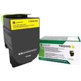 Lexmark 71B2HY0 tonercartridge 1 stuk(s) Origineel Geel