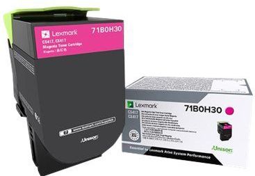Lexmark 71B0H30 tonercartridge 1 stuk(s) Origineel Magenta
