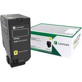 Lexmark Original Toner - gelb (75B20Y0) für CS727de, CS728de, CX727de