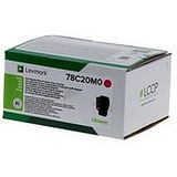 Lexmark 78C20M0 tonercartridge 1 stuk(s) Compatibel Magenta