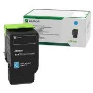 Lexmark 78C2XC0 toner cartridge cyaan extra hoge capaciteit (origineel)