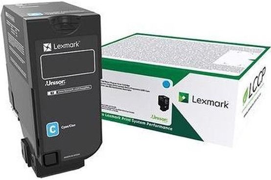 Lexmark 78C2XCE tonercartridge 1 stuk(s) Origineel Cyaan