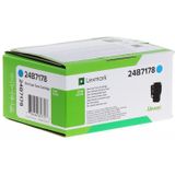 Lexmark 24B7178 tonercartridge 1 stuk(s) Origineel Cyaan