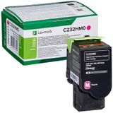 Lexmark C232HM0 tonercartridge 1 stuk(s) Origineel Magenta