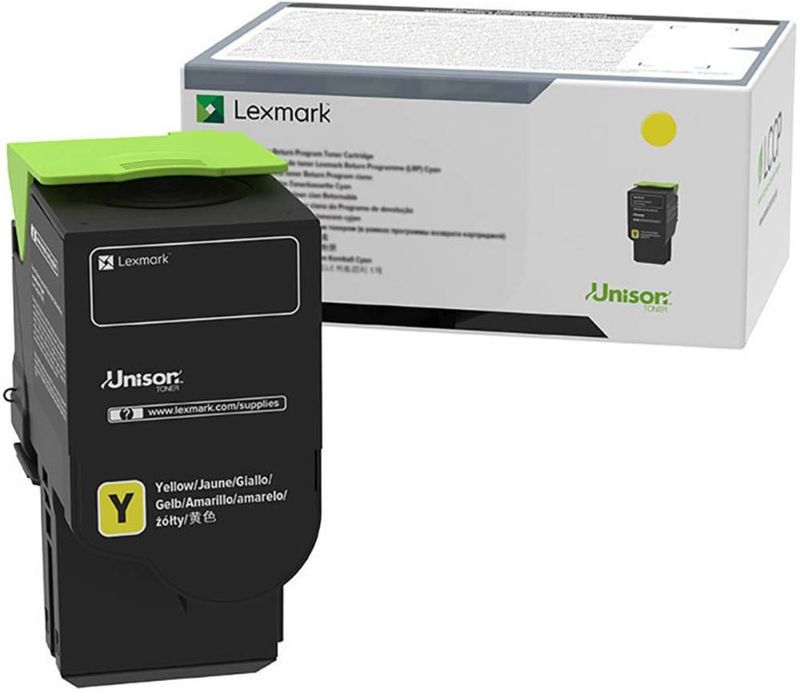 Lexmark C240X40 tonercartridge 1 stuk(s) Origineel Geel