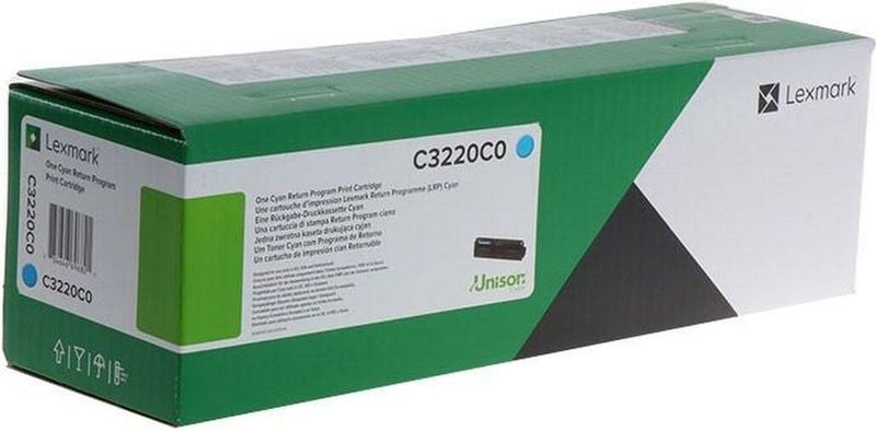Toner Lexmark C3220C0 Cyan