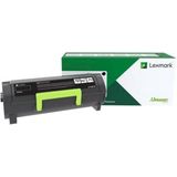 Lexmark - 55B2H00 Tonercartridge - Zwart - Hoog Rendement - 1 Stuk