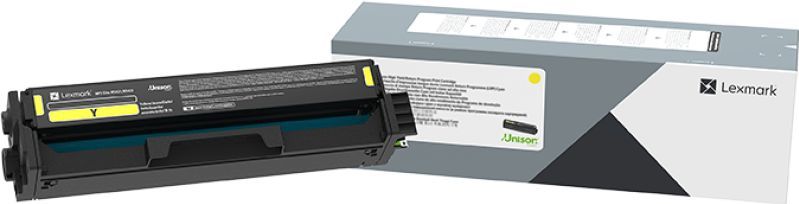 Lexmark 24B7501 tonercartridge 1 stuk(s) Origineel Geel