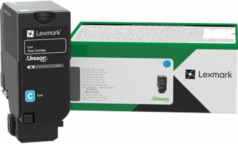 Lexmark 81C2XC0 tonercartridge 1 stuk(s) Origineel Cyaan