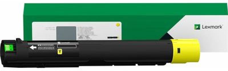 Lexmark, Toner, Geel - origineel - tonercartridge (Y)