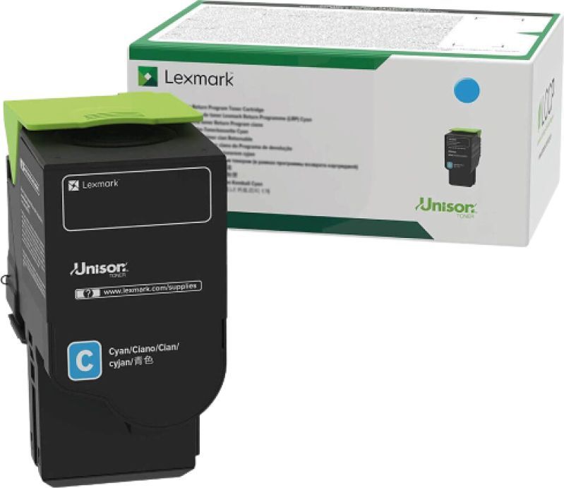 Lexmark 75M0X20 tonercartridge 1 stuk(s) Origineel Cyaan