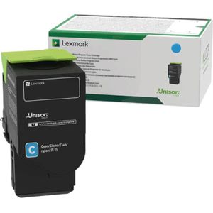 Lexmark 75M20C0 toner cyaan (origineel)