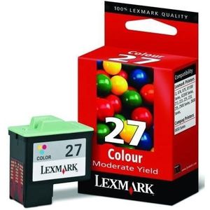 Lexmark - Nr.27 Inktcartridge - Kleur - Origineel - 8 ml