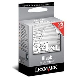 Lexmark Nr.34 (18C0034E) inktcartridge zwart hoge capaciteit (origineel)