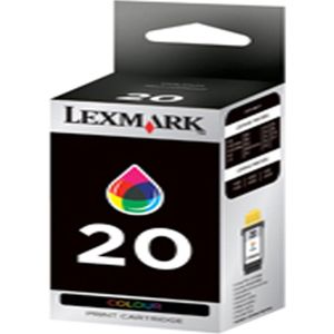 Lexmark Nr.20 (15MX120) inktcartridge kleur (origineel)